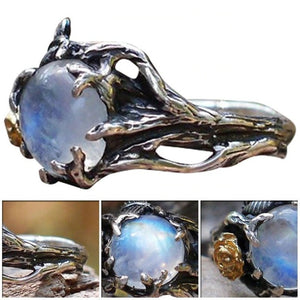 Crystal Ball Moonstone Ring