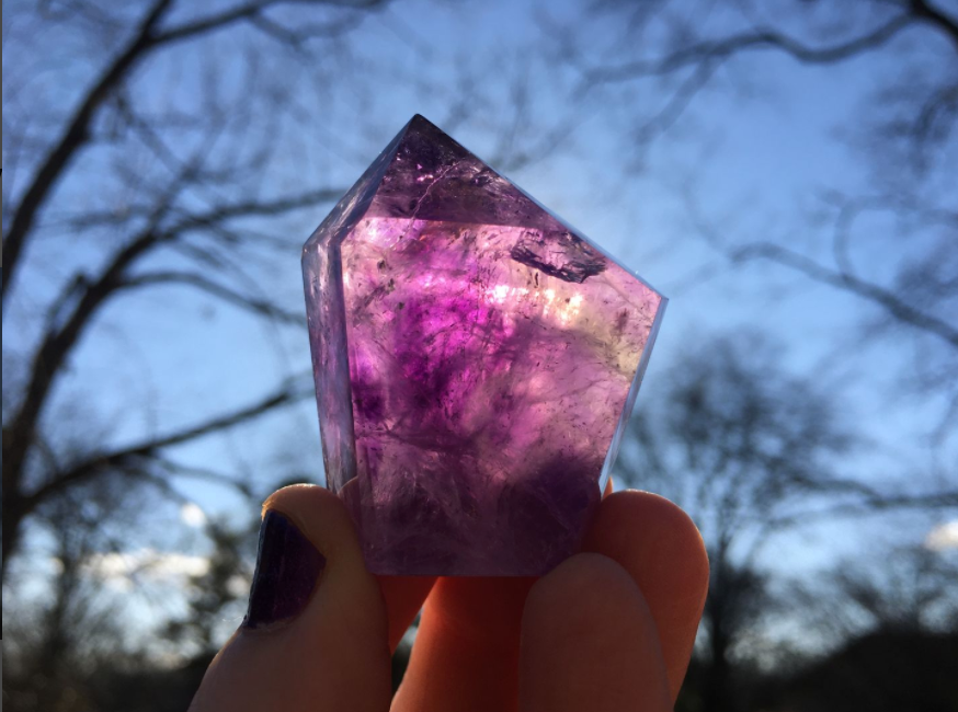 Large Amethyst Point